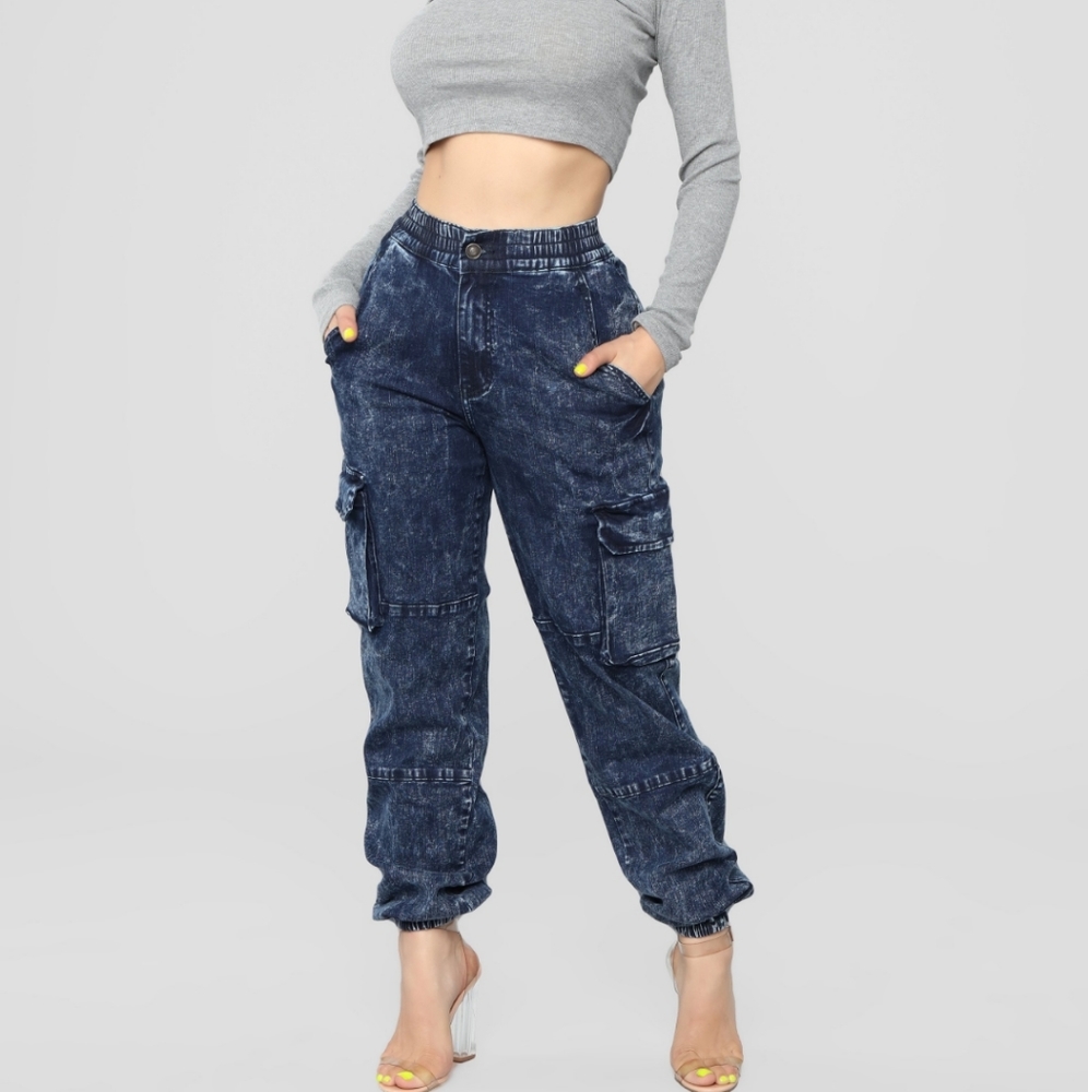 GOING GOOD CARGO JEANS